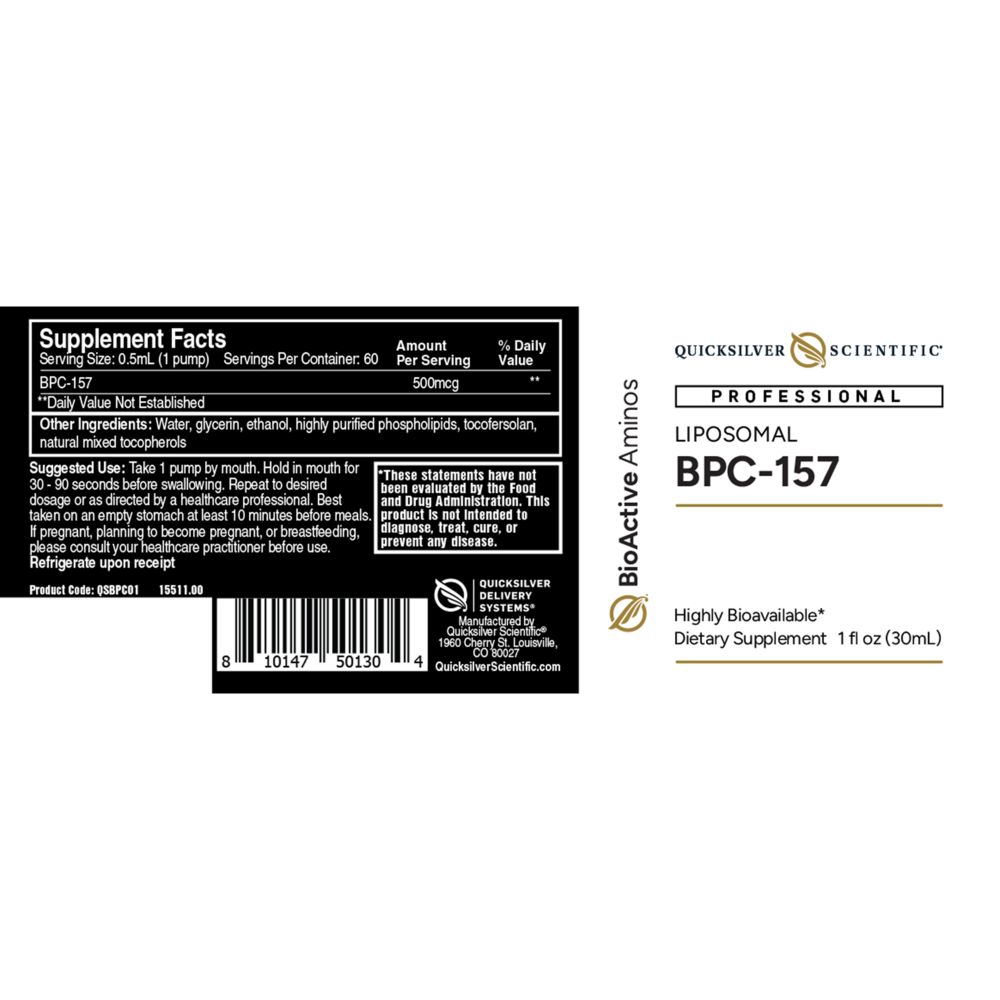 BPC-157 - Quicksilver Scientific