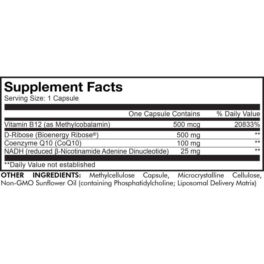 Codeage Liposomal NADH+