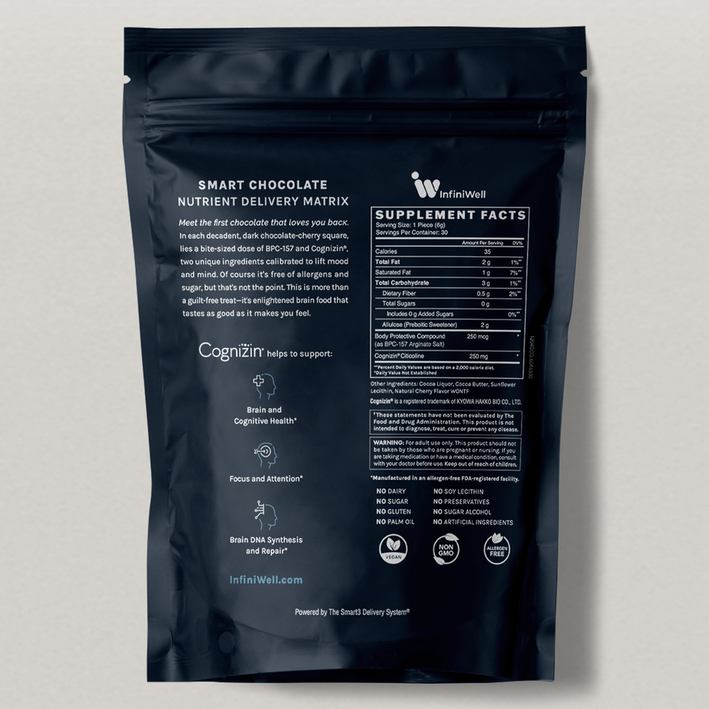 InfiniWell BPC-157 with Cognizin® - Chocolates
