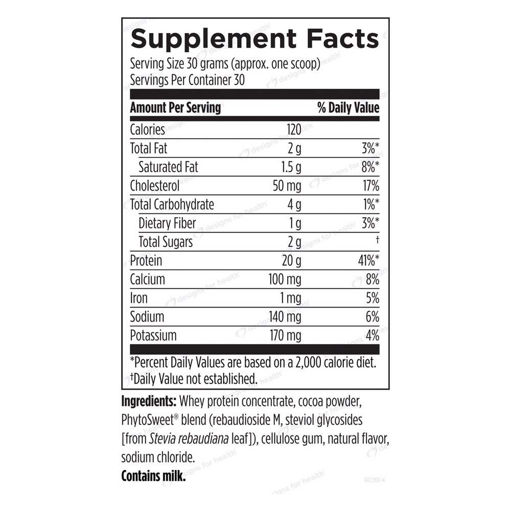 Whey Cool - Chocolate Powder - Designs for Health